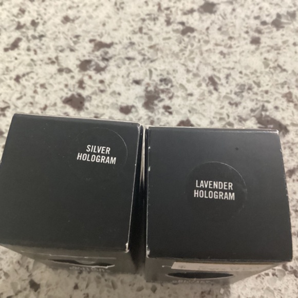 MAC GLITTER PIGMENTS (2) Lavender and Silver Hologram - Picture 6 of 6